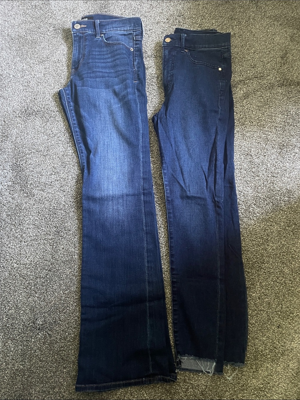 Express Bootcut Jeans and Skinny Jeans-2 pc